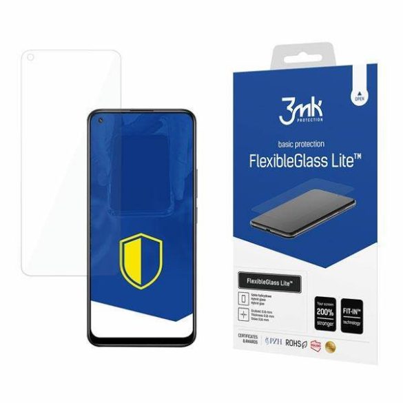 3MK FlexibleGlass Lite Realme 8 5G hibrid üveg Lite képernyővédő fólia