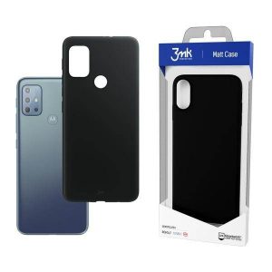 3MK Matt Case Motorola Moto G20 fekete tok