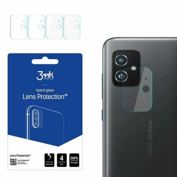 3MK Lens Protect Asus Zenfone 8, 4db kamera védőfólia