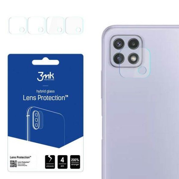 3MK Lens Protect Samsung Galaxy A226 A22 5G, 4db kamera védőfólia