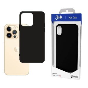 3MK Matt Case iPhone 13 Pro fekete tok