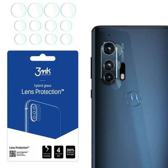 3MK Lens Protect Motorola Edge Plus, 4db kamera védőfólia