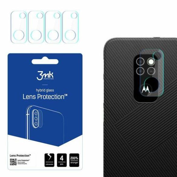 3MK Lens Protect Motorola Defy 2021, 4db kamera védőfólia