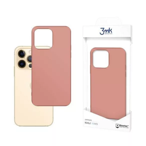 3mk Matt tok iPhone 13 Pro Max - rózsaszín
