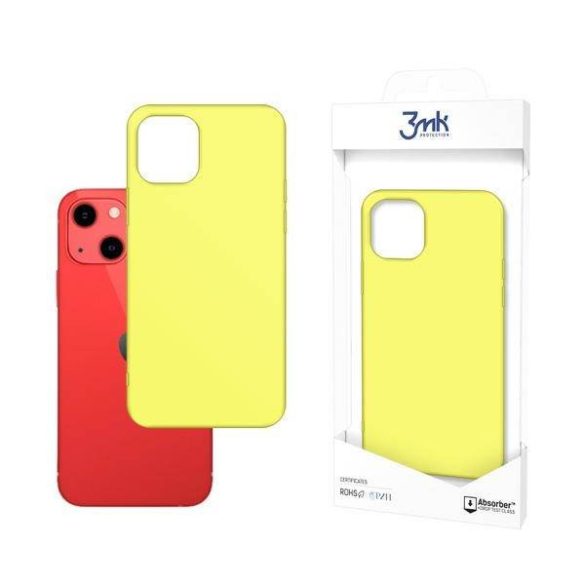 3MK Matt Case iPhone 13 Mini 5,4" sárgászöld tok