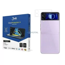   3MK Silver Protect+ Samsung Galaxy Z Flip3 5G nedves felvitelű antimikrobiális képernyővédő fólia (előlapra)