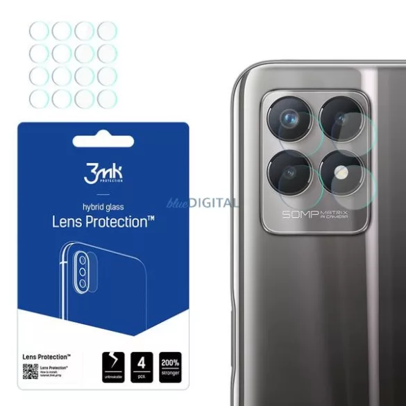 3MK Lens Protect Realme 8i, 4db kamera védőfólia
