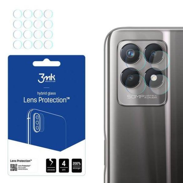 3MK Lens Protect Realme 8i, 4db kamera védőfólia