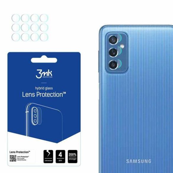 3MK Lens Protect Samsung Galaxy M526 M52, 4db kamera védőfólia