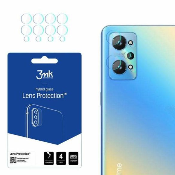 3MK Lens Protect Realme GT Neo 2 5G, 4db kamera védőfólia