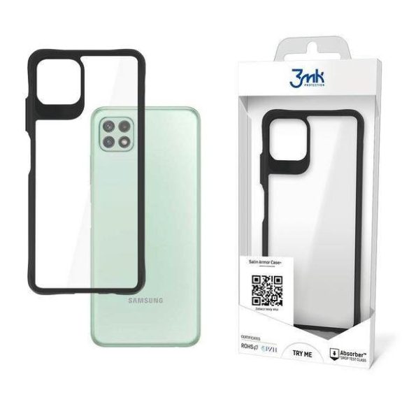 3MK SatinArmor+ Case Samsung A226 A22 5G ütésálló tok