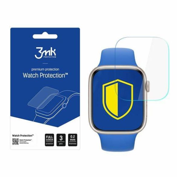 3MK Folia ARC FS Apple Watch 7 45mm teljes képernyős kijelzővédő fólia