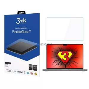 3MK FlexibleGlass Apple MacBook Pro 14" M1/M2/M3 és 15" hibrid üveg