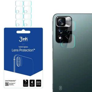 3MK Lens Protect Xiaomi Redmi Note 11 Pro 5G, 4db kamera védőfólia