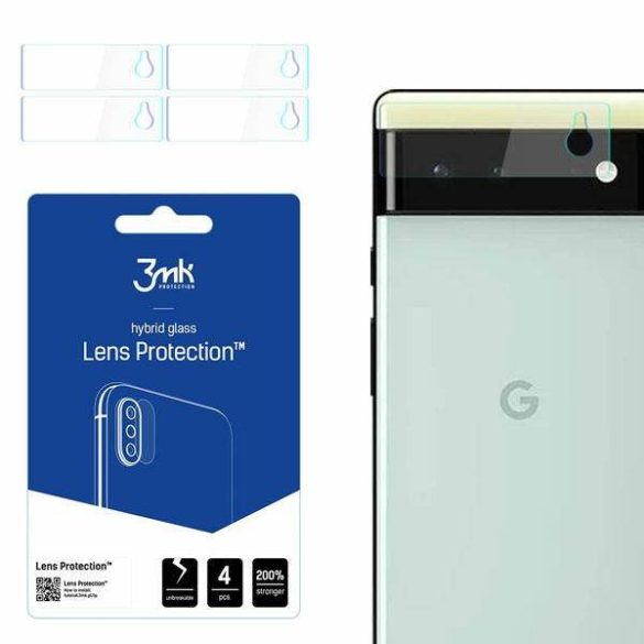 3MK Lens Protect Google Pixel 6 5G, 4db kamera védőfólia