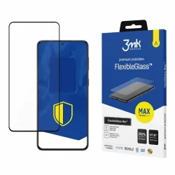   3MK FlexibleGlass Max Samsung Galaxy 22 Plus S906 fekete, hibrid üveg képernyővédő fólia