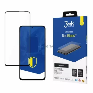 3MK NeoGlass Xiaomi Redmi Note 11 Pro 5G/Pro+ 5G fekete képernyővédő fólia