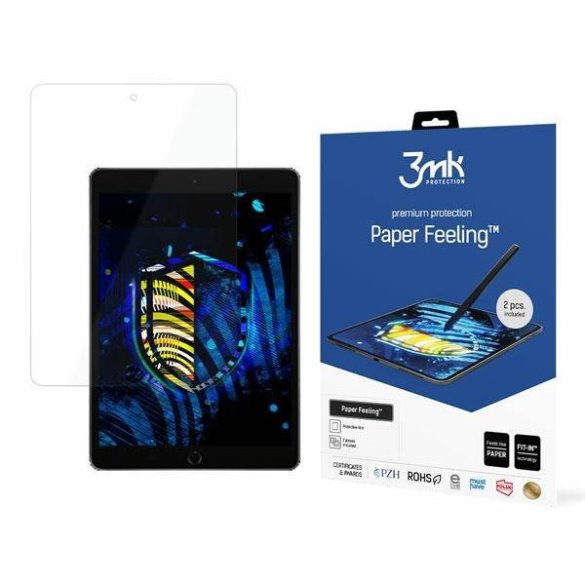 3MK PaperFeeling iPad 10.2" 7/8/9 gen 2db képernyővédő fólia