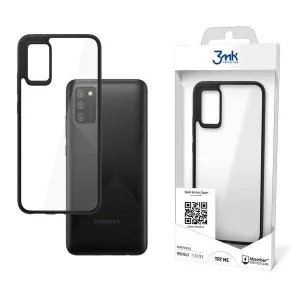 3mk SatinArmor+ tok Samsung Galaxy A03s - átlátszó fekete