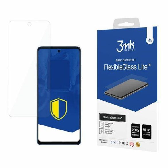 3MK FlexibleGlass Lite Motorola Moto G200 5G hibrid üveg Lite kijelzővédő fólia