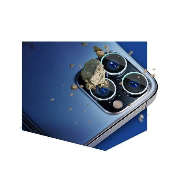 3MK Lens Protection Pro iPhone 12 Pro kamera védőfólia rögzítőkerettel