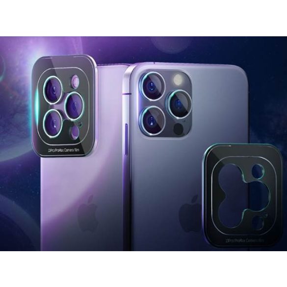 3MK Lens Protection Pro iPhone 13 /13 Mini kamera védőfólia rögzítőkerettel