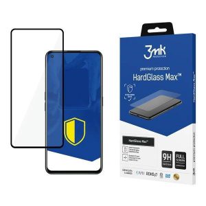 3MK HardGlass Max Realme GT Neo 2 5G fekete teljes képernyős üveg kijelzővédő fólia
