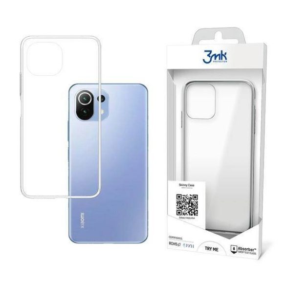 3MK All-Safe Skinny Case Xiaomi Mi 11 Lite 4G/5G/ 11 Lite 5G NE átlátszó tok