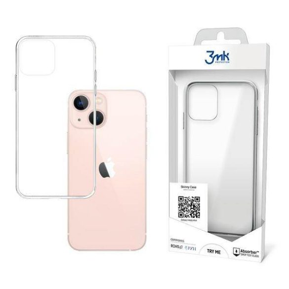 3MK All-Safe Skinny Case iPhone 13 Mini átlátszó tok