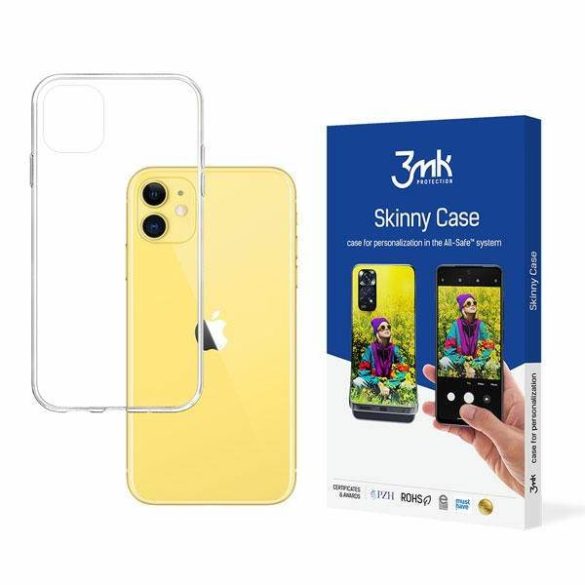 3MK All-Safe Skinny Case iPhone 11 átlátszó tok