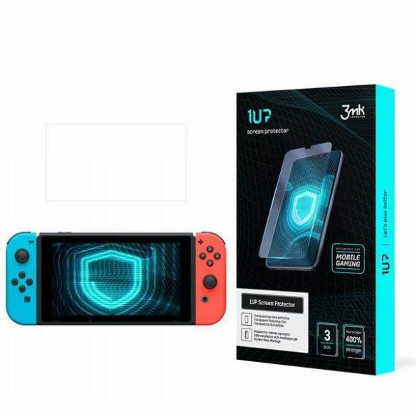 3MK Folia 1UP Nintendo Switch Folia Gaming 3db képernyővédő fólia