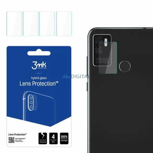 3MK Lens Protect – Cubot C20 kamera lencsevédő, 4 darab