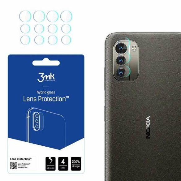 3MK Lens Protect Nokia G11, 4db kamera védőfólia