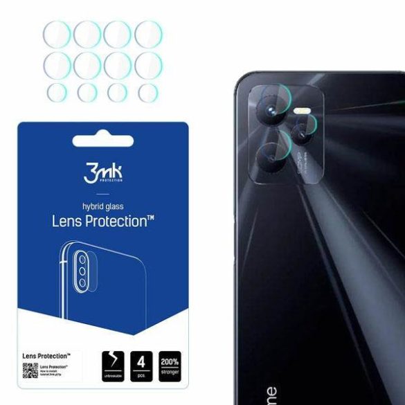3MK Lens Protect Realme C35, 4db kamera védőfólia