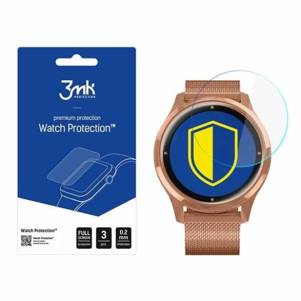 3MK FlexibleGlass Watch Garmin Vivomove Luxe Watch hibrid üveg képernyővédő fólia