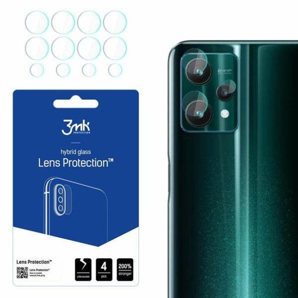 3MK Lens Protect Realme 9 Pro, 4db kamera védőfólia