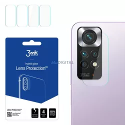   3MK lencsevédő Xiaomi Redmi Note 11 4G kamera lencsevédő, 4 darab