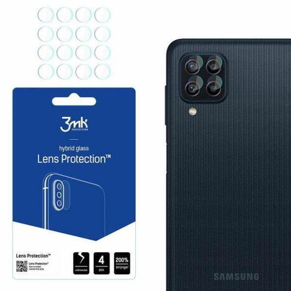 3MK Lens Protect Samsung M22 M225, 4db kamera védőfólia