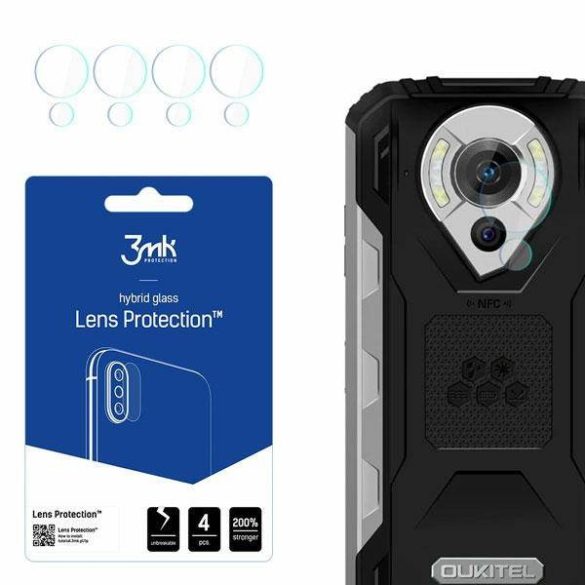3MK Lens Protect Oukitel WP16, 4db kamera védőfólia