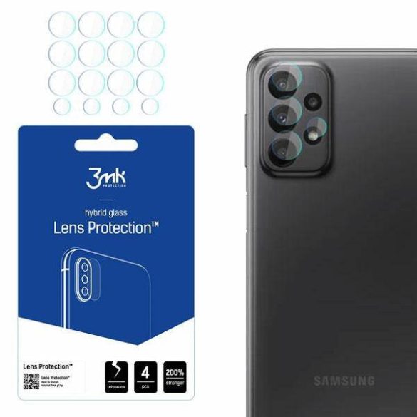 3MK Lens Protect Samsung Galaxy A23 4G A235/5G A236, 4db kamera védőfólia