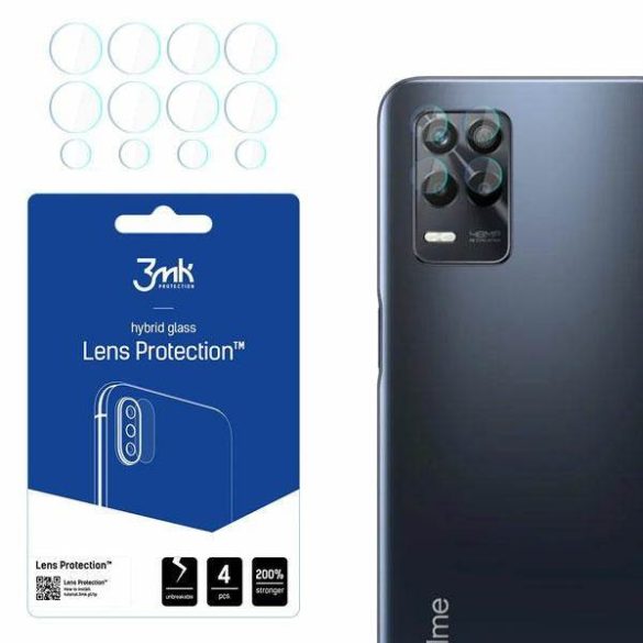 3MK Lens Protect Realme 9 5G, 4db kamera védőfólia