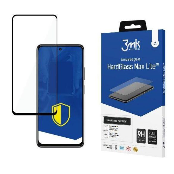 3MK HG Max Lite Xiaomi POCO M4 Pro fekete képernyővédő fólia