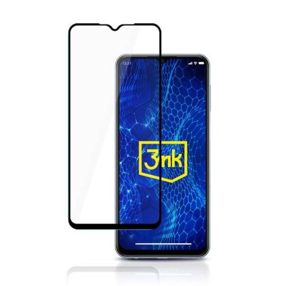 3MK HG Max Lite Samsung Galaxy M23 5G M236 fekete képernyővédő fólia