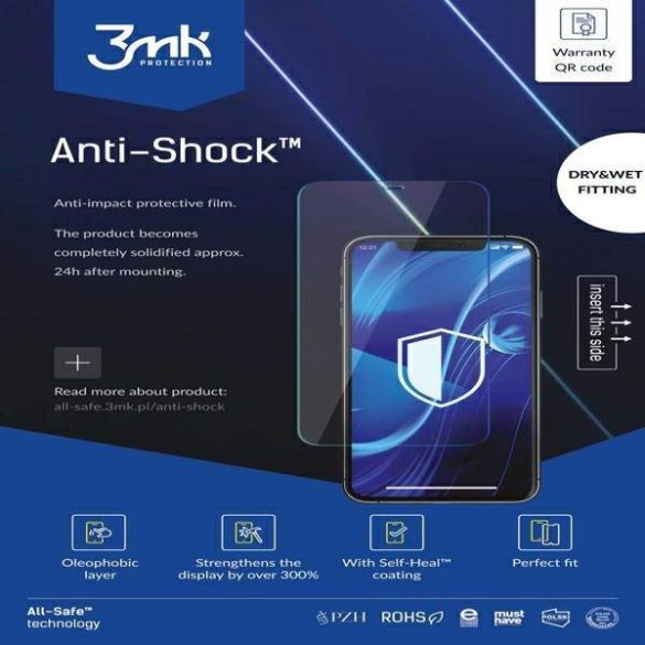 3MK All-In-One Anti-Shock Phone képernyővédő fólia
