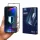 3mk Hardy edzett üveg fekete szegéllyel iPhone 11/XR
