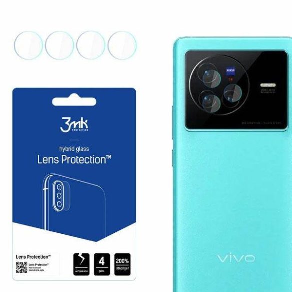 3MK Lens Protect Vivo X80, 4db kamera védőfólia