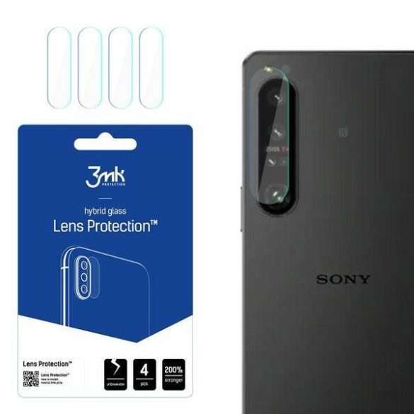 3MK Lens Protect Sony Xperia 1 IV, 4db kamera védőfólia
