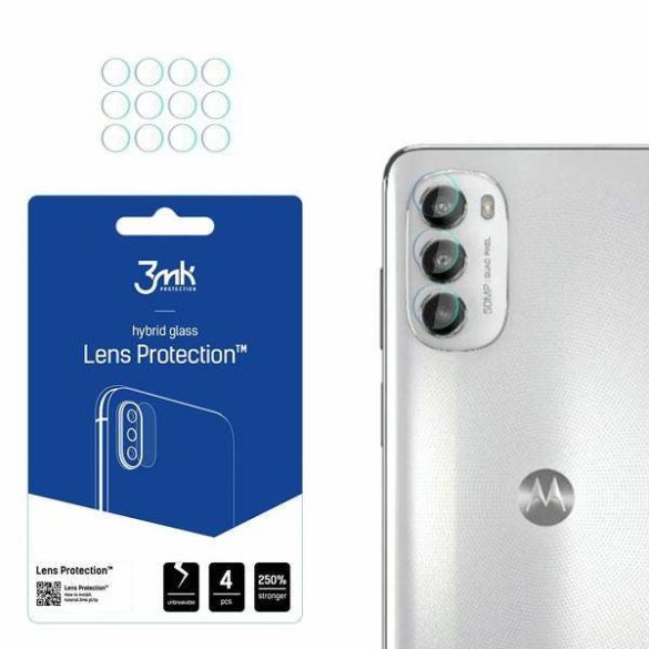 3MK Lens Protect Motorola Moto G82 5G, 4db kamera védőfólia