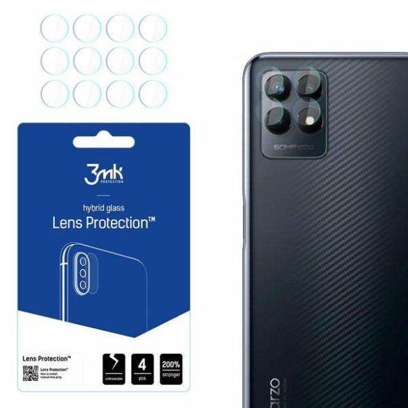 3MK Lens Protect Realme Narzo 50 5G, 4db kamera védőfólia