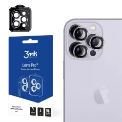   3MK Lens Protection Pro iPhone 14 Pro / 14 Pro Max lila kamera védőfólia rögzítőkerettel